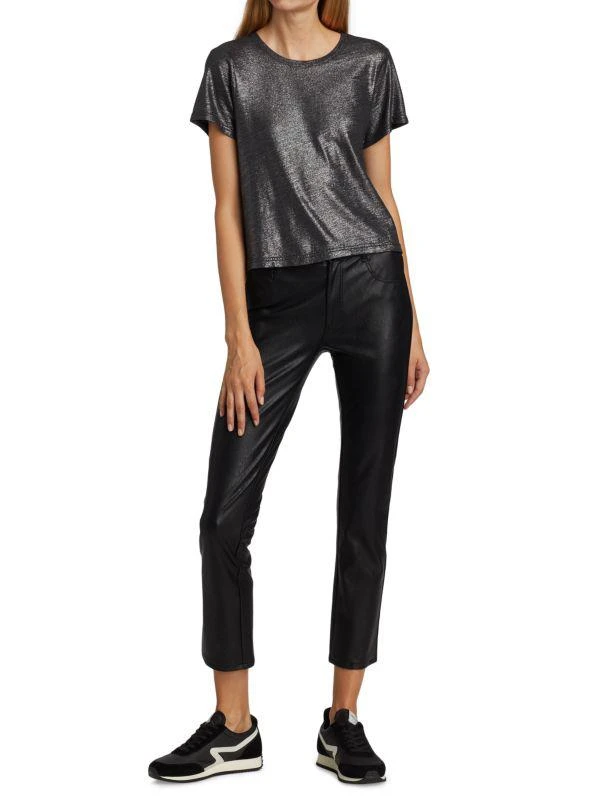 Paige Stella Faux Leather Pants 7