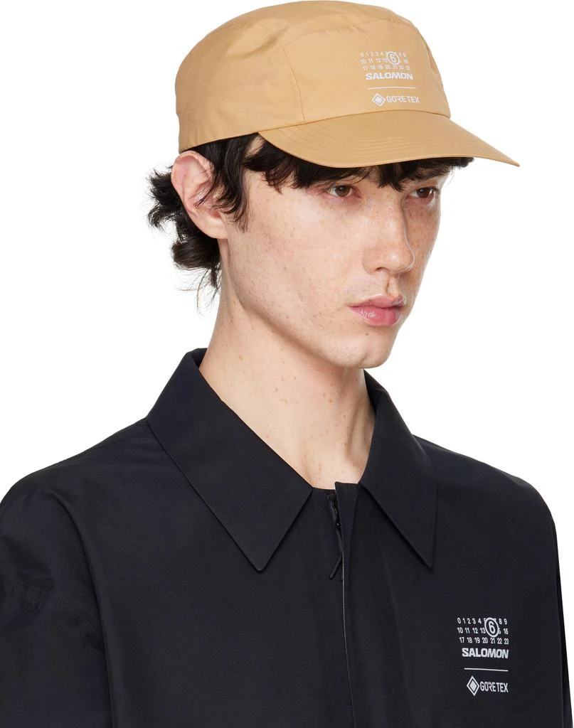 MM6 Beige Salomon Edition GORE-TEX Cap 2