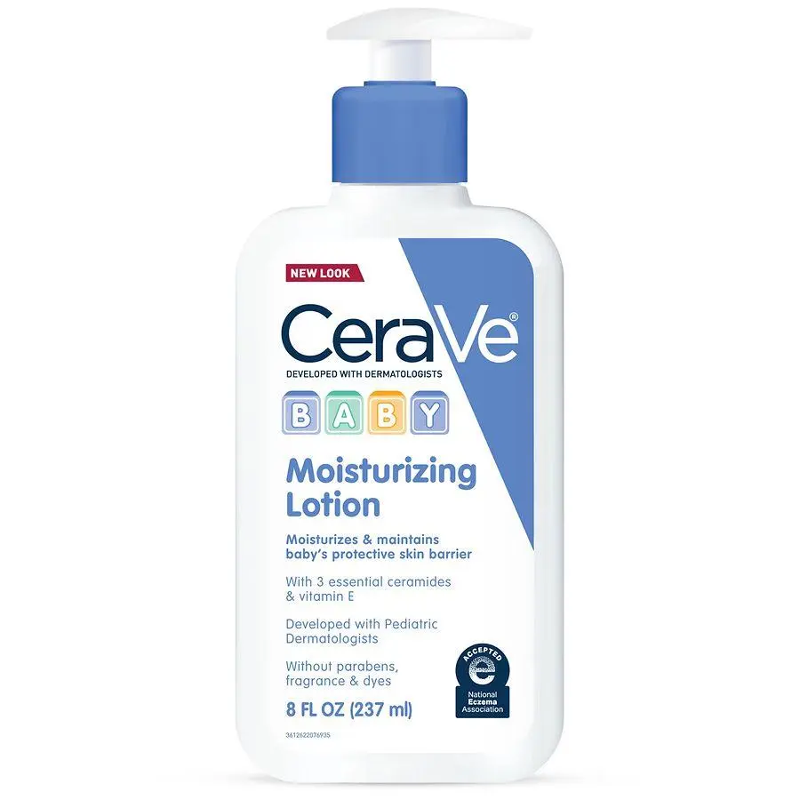 CeraVe Gentle Baby Moisturizing Lotion with Hyaluronic Acid and Ceramides
