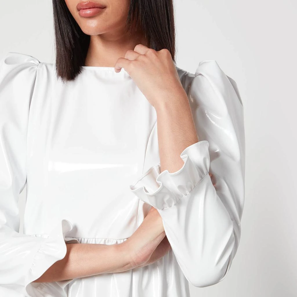 BATSHEVA Batsheva Prairie PVC Mini Dress 4