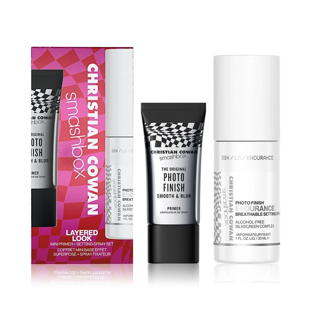 Smashbox X Christian Cowan Layered Look Mini Primer + Setting Spray Set 1