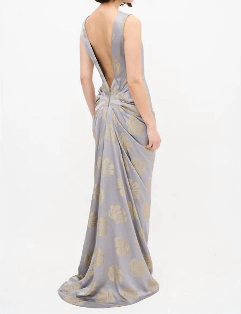 green emerald velvet dress Wool silk evening dress - Spring-Summer Women
