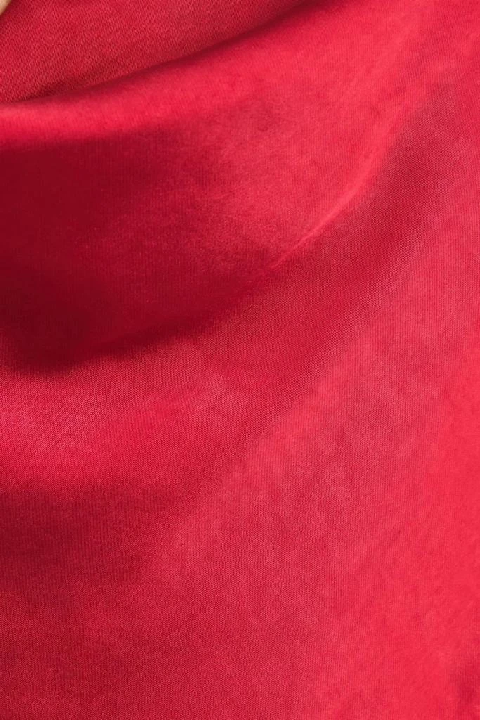 LE LIS Le Lis - Cherry Satin Midi Dress 4