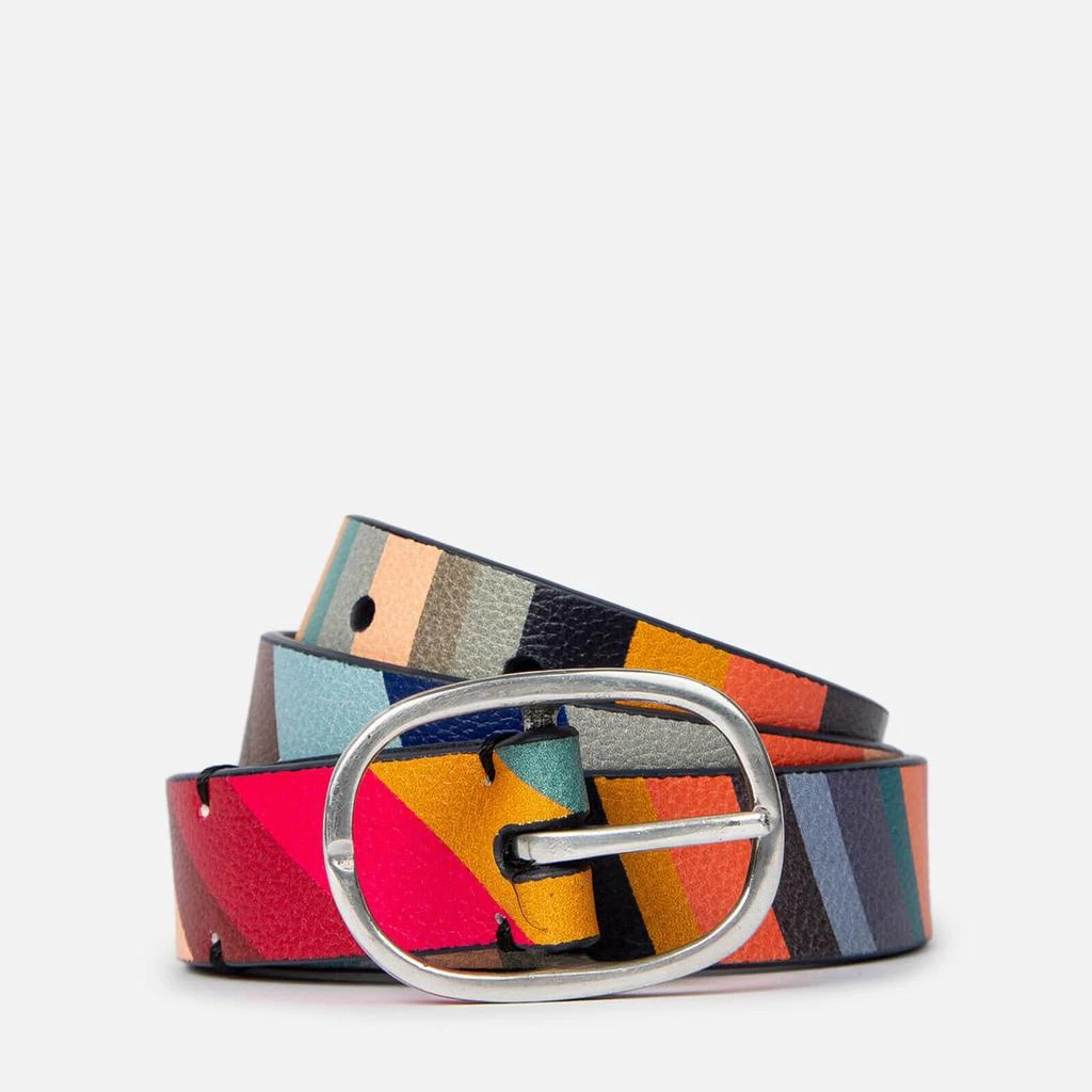 Paul Smith Paul Smith Reversible Swirl Leather Belt 1