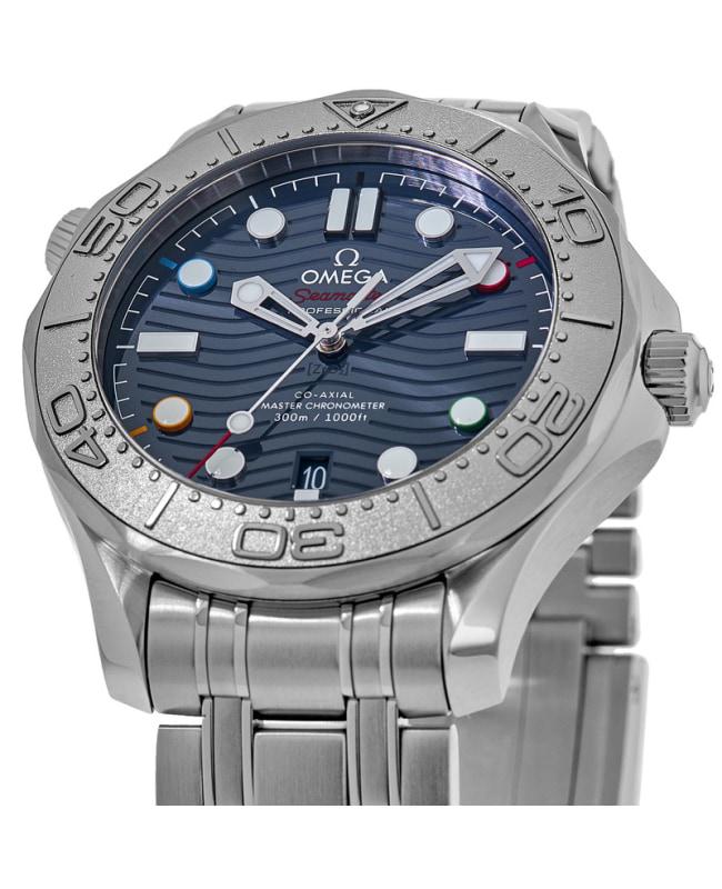 Omega Omega Seamaster Diver 300M "Beijing 2022" Special Blue Edition  Men's Watch 522.30.42.20.03.001