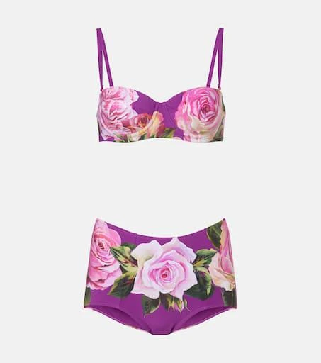 Dolce
Gabbana Floral printed bikini 1