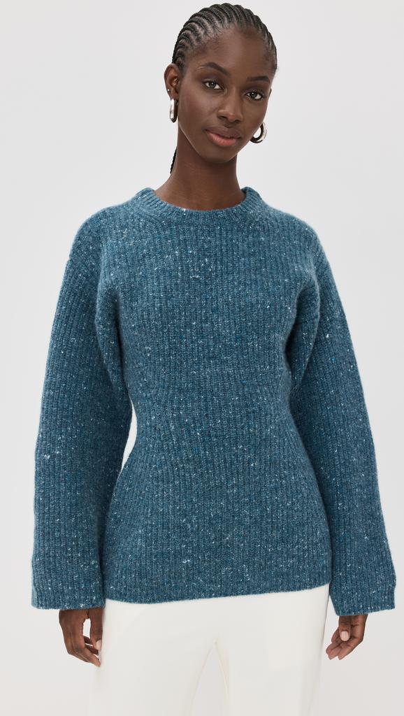 CO Ribbed Crewneck Sweater