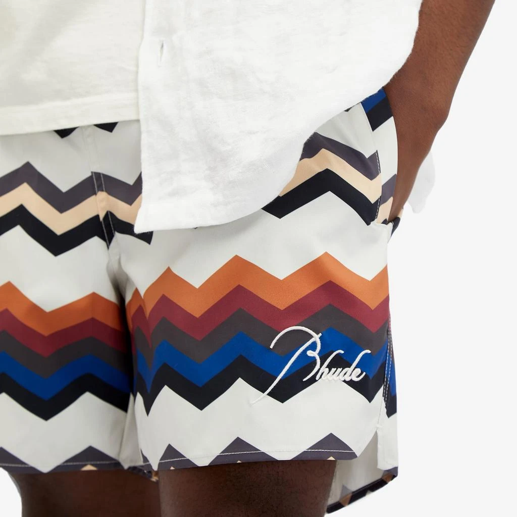 Rhude Rhude Zig Zag Swim Shorts 5
