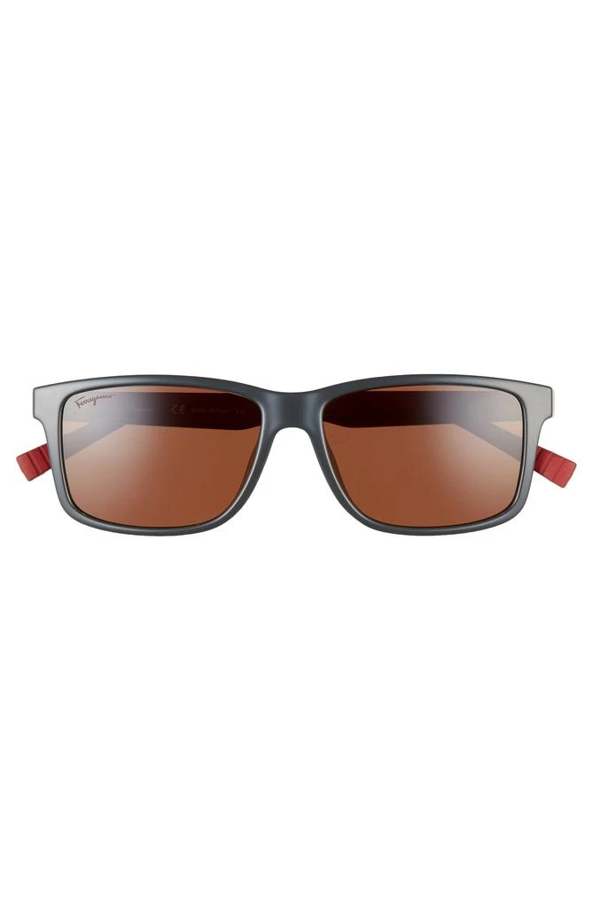 Salvatore Ferragamo 57mm Square Sunglasses 2