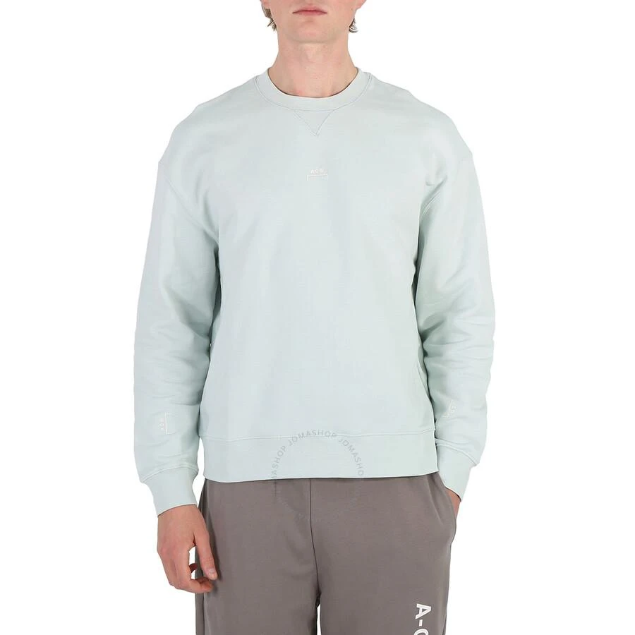 A Cold Wall Men's Iceberg Blue Essential Cotton Jersey Sweatshirt 1