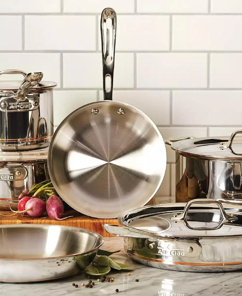 All-Clad Copper-Core 3 Qt. Covered Saute Pan 10