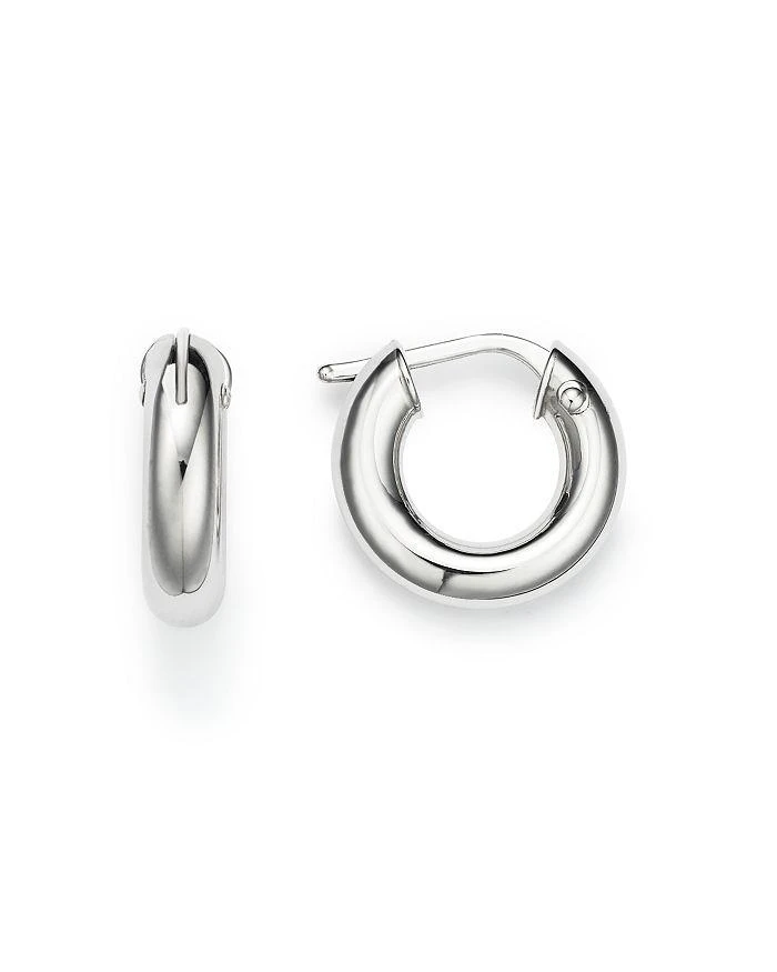 Roberto Coin 18K White Gold Hoop Earrings