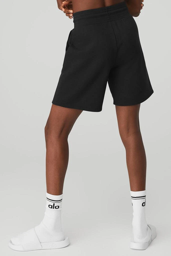 Alo High-Waist Easy Sweat Short - Black 2