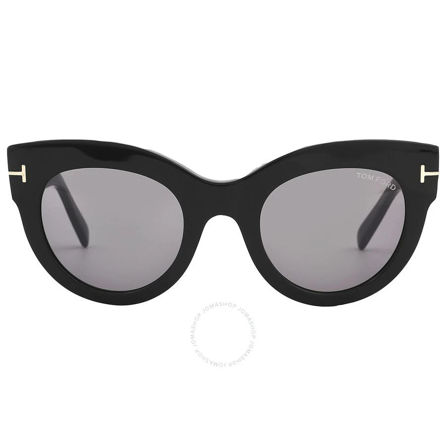 Tom Ford Lucilla Smoke Mirror Cat Eye Ladies Sunglasses FT1063 01C 51 1