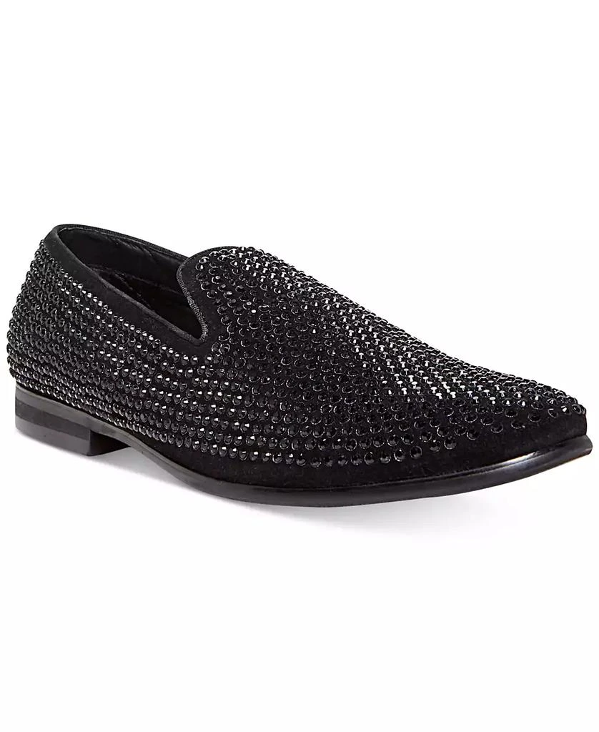 Steve Madden Men's Caviar Rhinestone Smoking Slipper 1