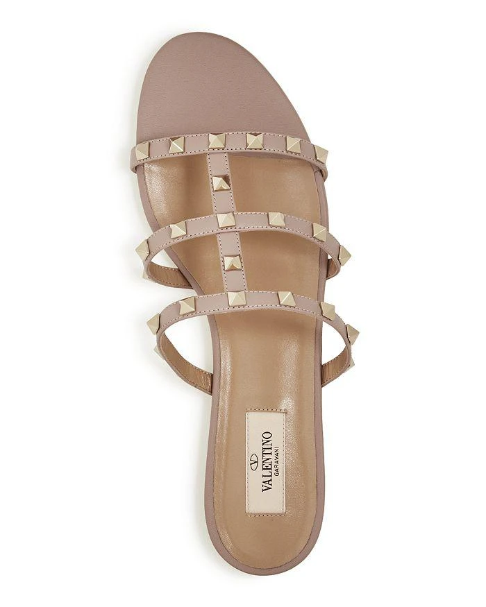 Valentino Women's Rockstud Slide Sandals 4