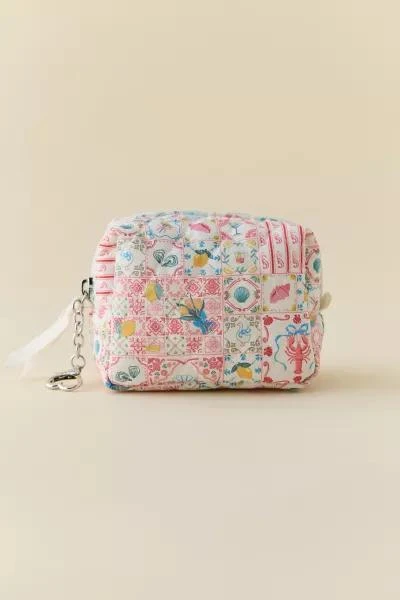 Urban Outfitters Mini Quilted Pouch Keychain 1