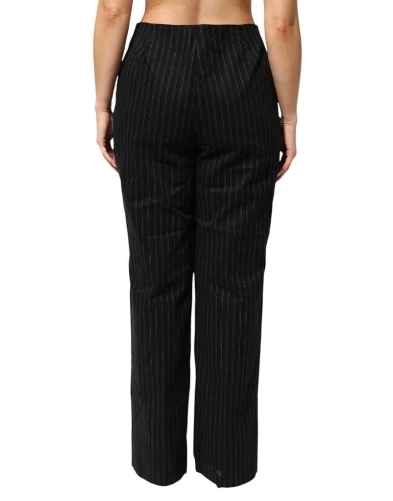 BENCIVENGA Wool Blend Pinstripe Straight Leg Women
s Pants 4