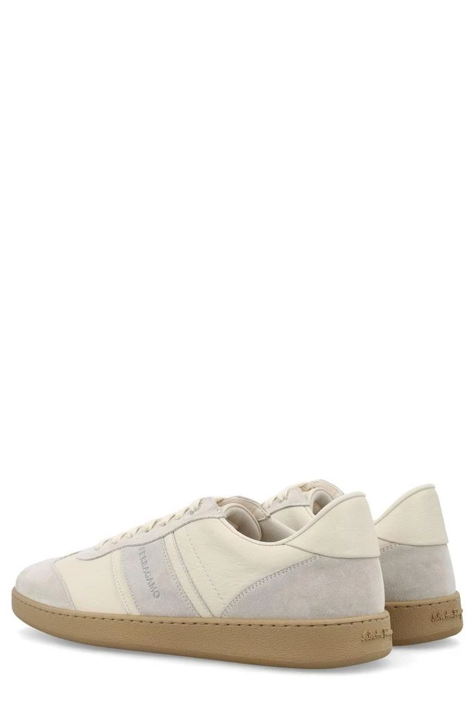 Salvatore Ferragamo Ferragamo Panelled Low-Top Sneakers 4