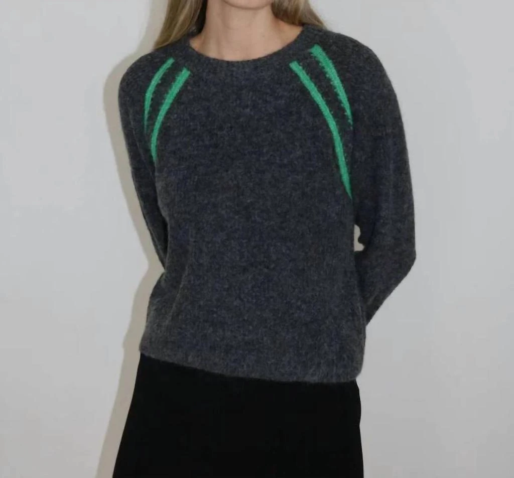 Central Park West Central Park West - Lilia Stitch Crew Sweater 1