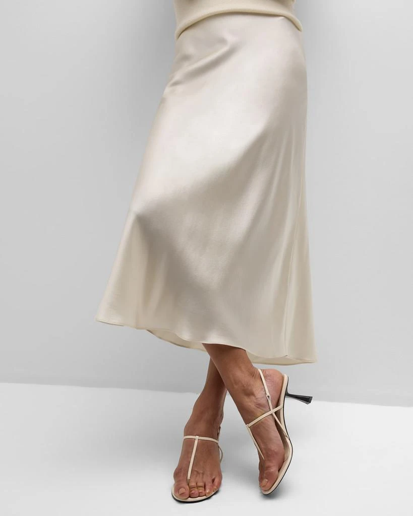 Sablyn Silk Midi Skirt 7