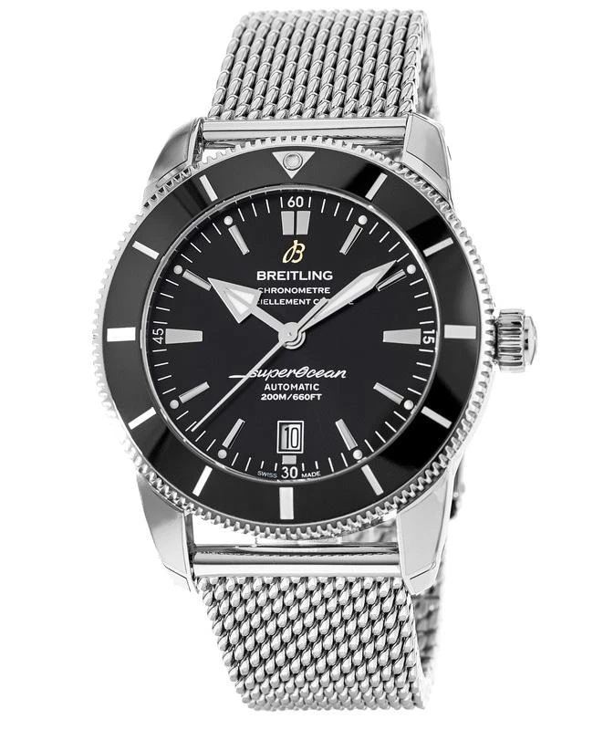 BREITLING Breitling Superocean Heritage Automatic 46 Black Dial Ceramic Bezel Steel Men's Watch AB2020121B1A1 1