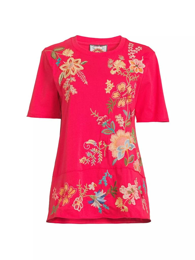 Johnny Was Ishani Embroidered T-Shirt 1
