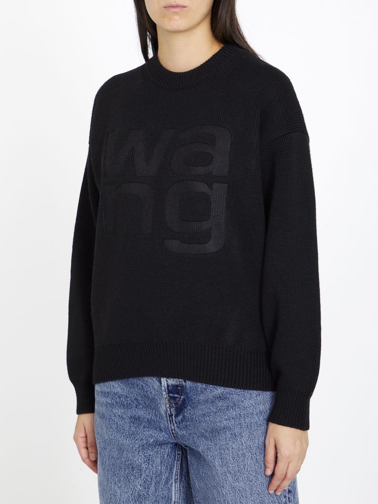 Alexander Wang Wang logo jumper