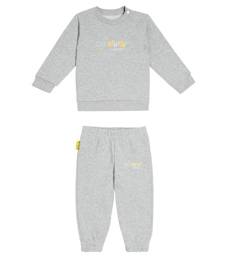 Off-White Baby Funny jersey sweatshirt and sweatpants set 1