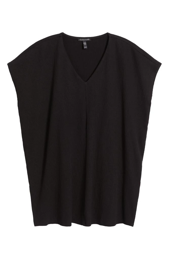 Eileen Fisher Cap Sleeve Boxy Tunic Top 5