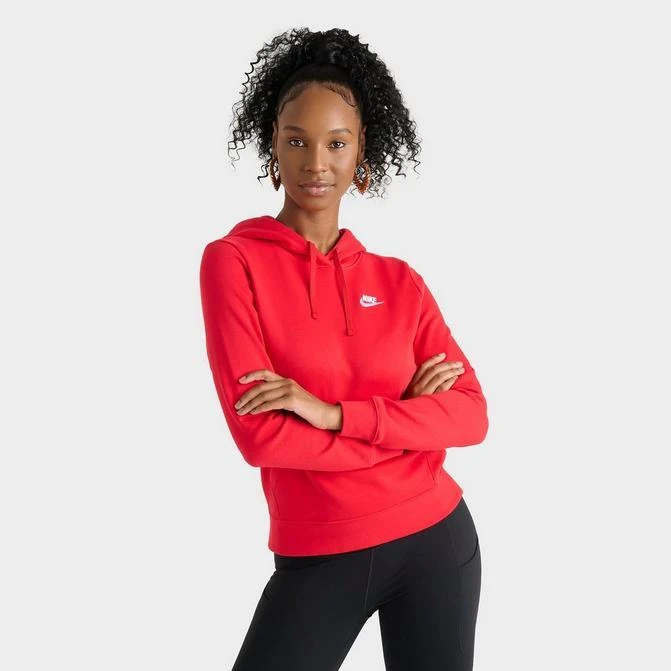NIKE Women's Nike Sportswear Club Fleece Pullover Hoodie 1
