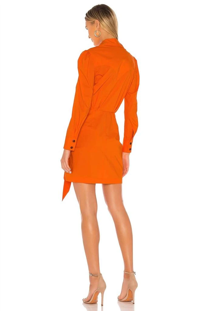PETERSYN Agnes Mini Dress In Orange 3