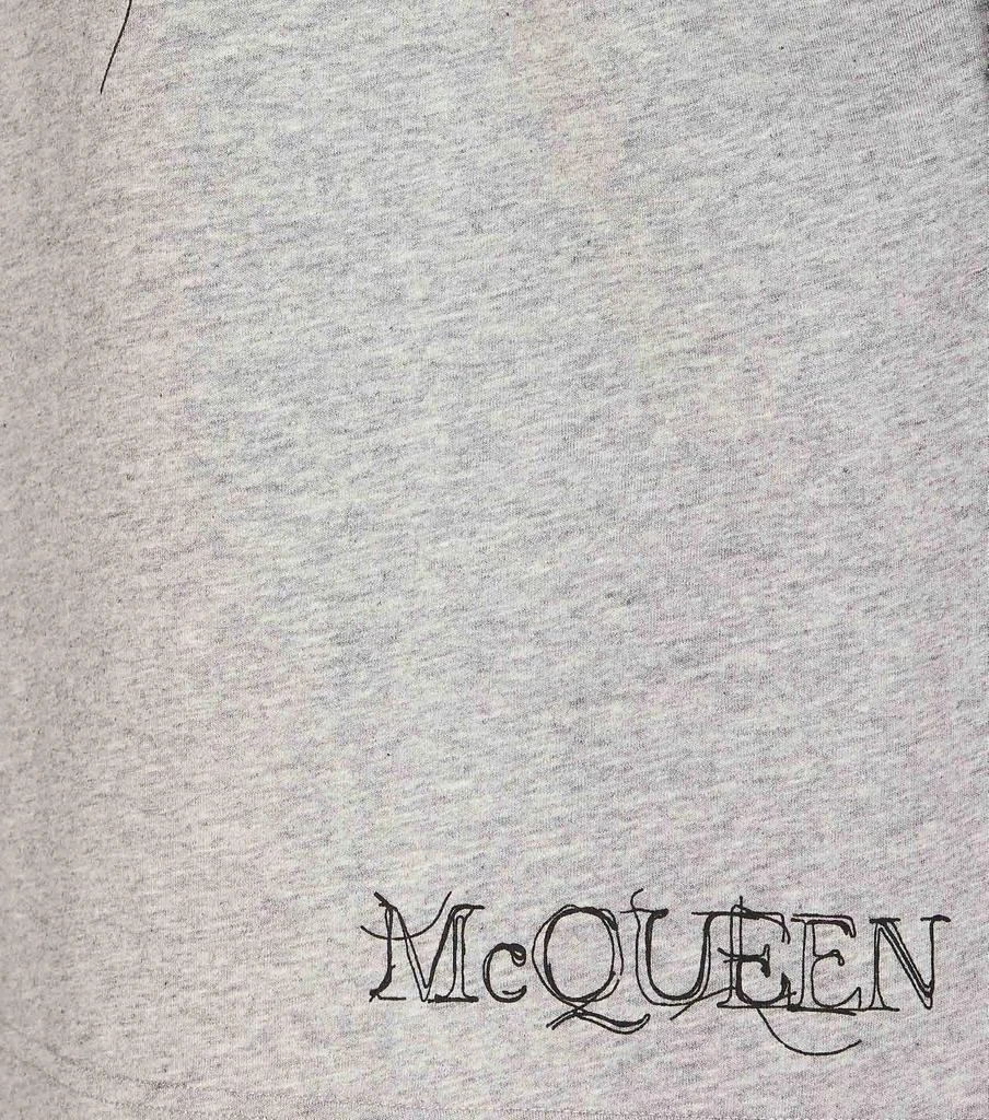 Alexander McQueen Alexander McQueen Skull Printed Crewneck T-Shirt 4