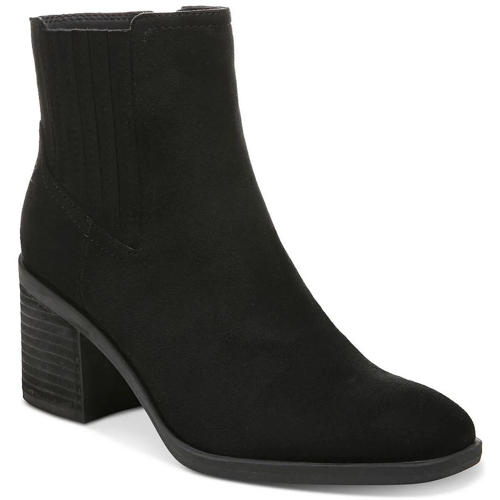 ZODIAC Lucinda Womens Faux Suede Square Toe Ankle Boots 2