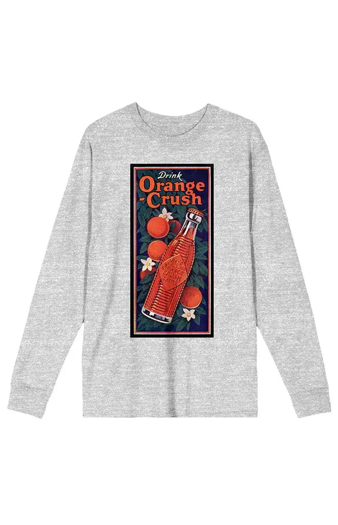 Bioworld Drink Orange Crush Long Sleeve T-Shirt
