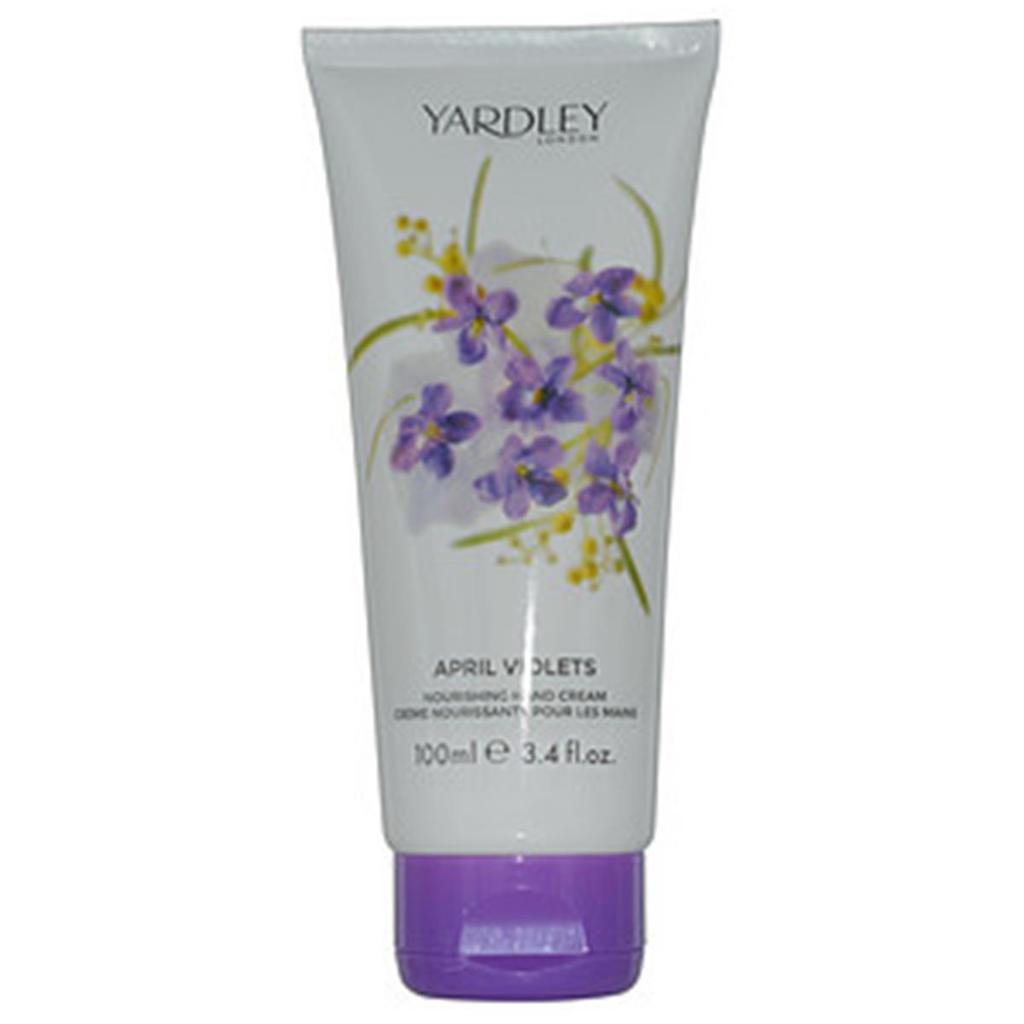YARDLEY 287088 3.4 oz April Violets Hand Cream for Unisex