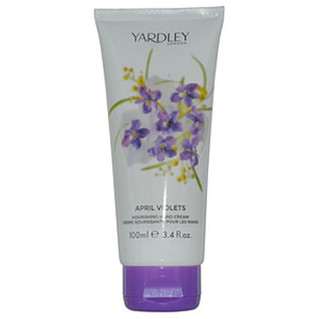 YARDLEY 287088 3.4 oz April Violets Hand Cream for Unisex 1