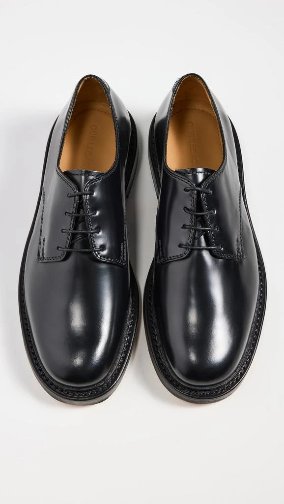 Our Legacy Uniform Parade Shoes Black-Leather 40 - Free Shipping 