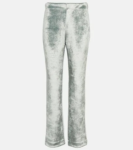 Jil Sander Straight-leg wool-blend pants 1