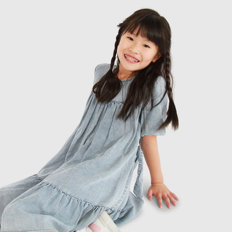 Belle & Bloom Pure Love Dress Mid Denim 1