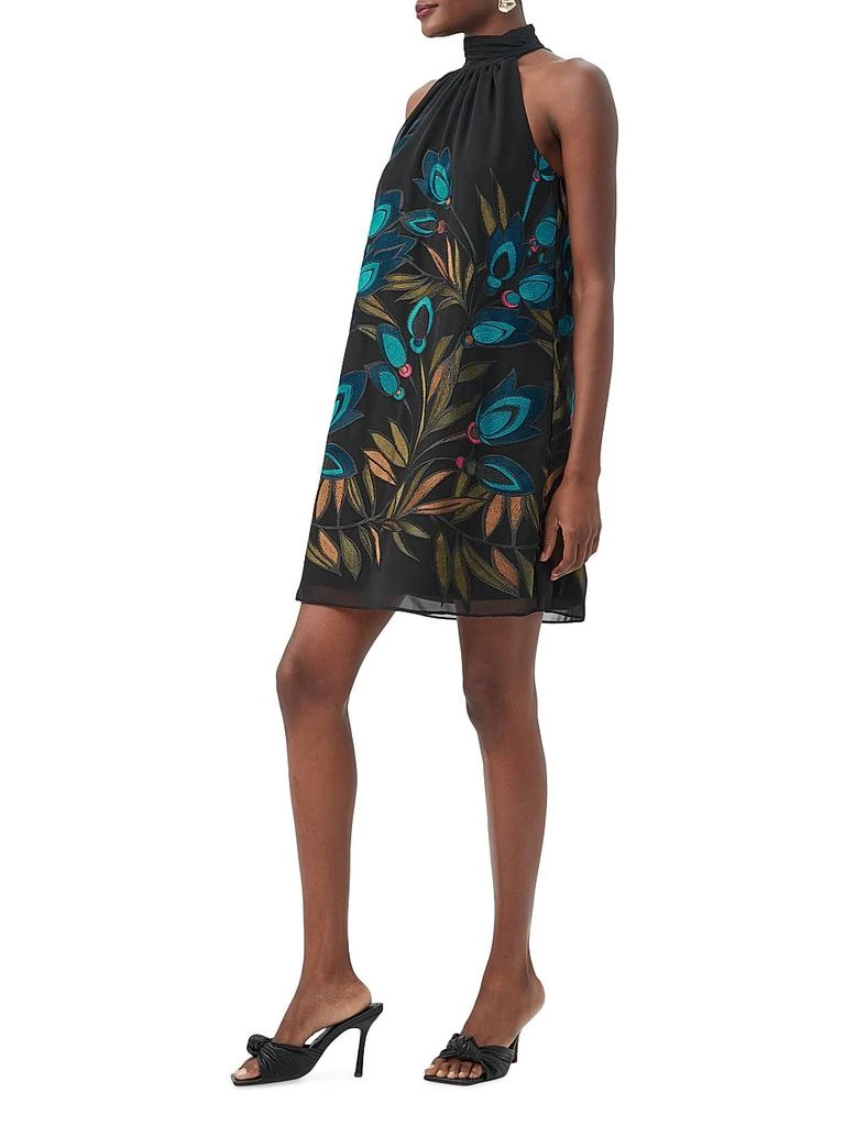 Trina Turk Zana Floral-Embroidered Minidress 2