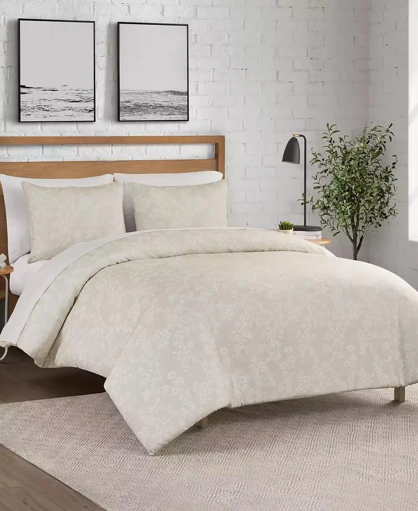 Lucky Brand Ava Floral Jacquard 2-Pc. Duvet Cover Set 4