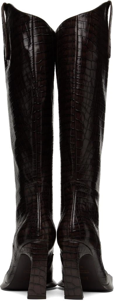 KNWLS Brown Hellz Riding Boots 2