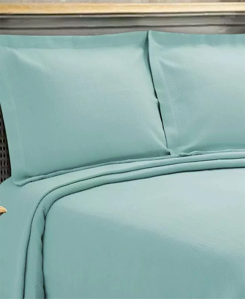 Superior 100% Cotton Diamond Solitaire All-Season 3-Piece Coverlet Set 3