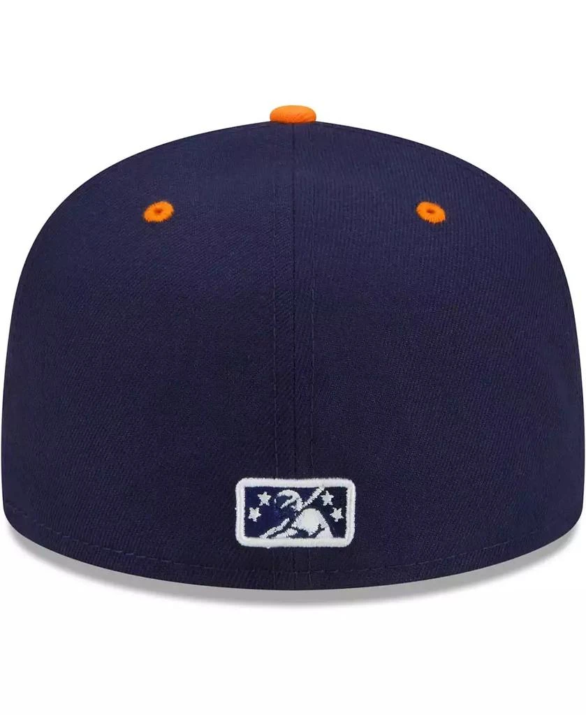 New Era Men's Navy/Orange Peoria Chiefs Theme Night 59FIFTY Fitted Hat 4