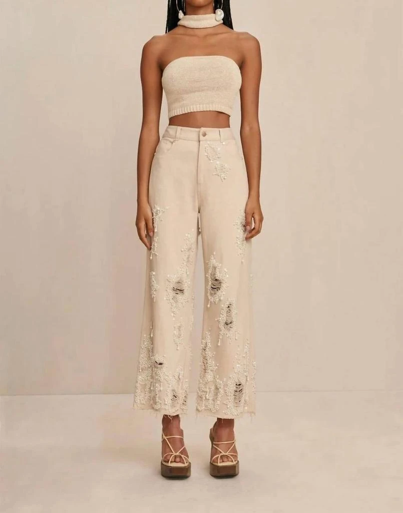 Cult Gaia Dena Pant In Beach 1