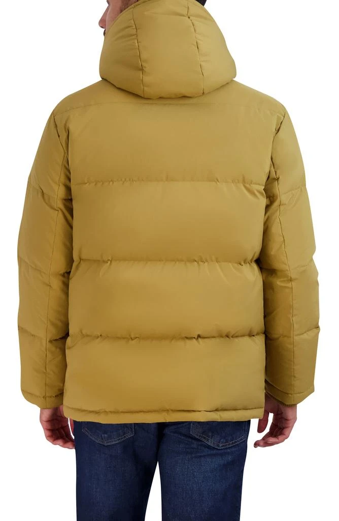 Cole Haan Faux Shearling Lined Hooded Puffer Jacket 2