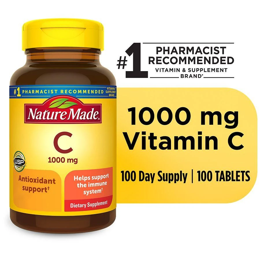 Nature Made Extra Strength Vitamin C 1000 mg Tablets 7