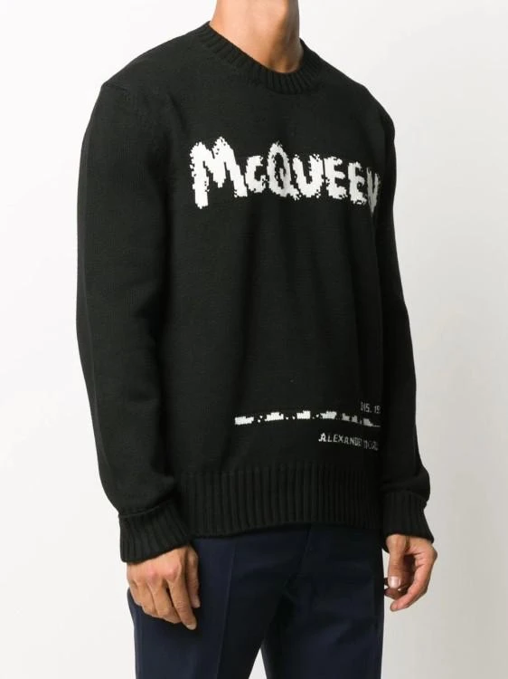 Alexander Mcqueen Crew Neck Pullover 3