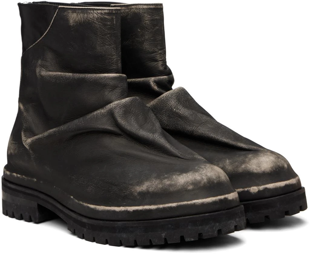 424 Black Marathon Boots 4
